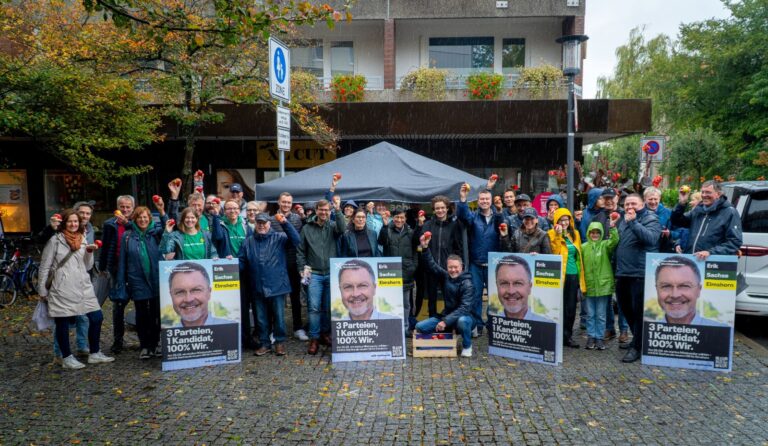 Erik Sachse gibt für Stichwahl nochmal alles