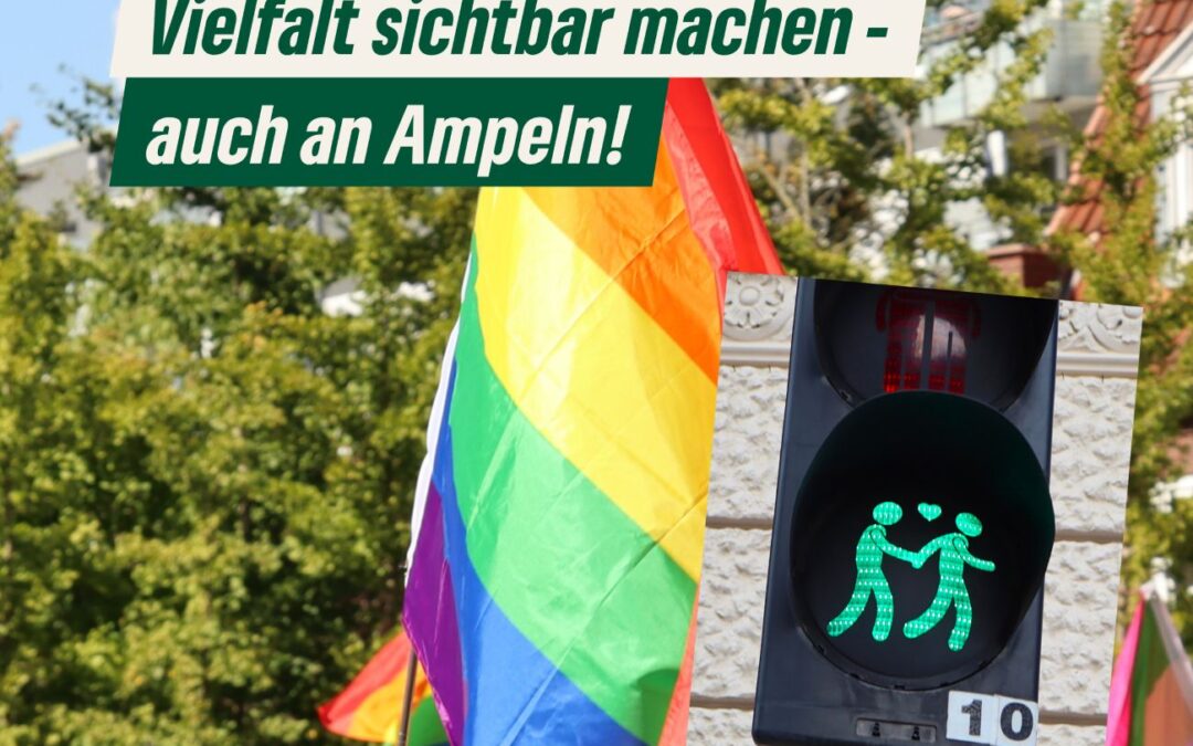 Neue Ampelmotive: Grüne fordern mehr Sichtbarkeit queerer Vielfalt in Elmshorn